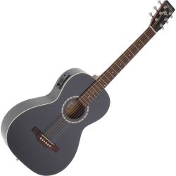 Art & Lutherie Ami Cedar Black QI Westerngitarre inkl. Gig Bag
