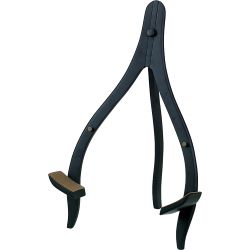 BSX Holz Gitarrenständer Schwarz incl. Tasche