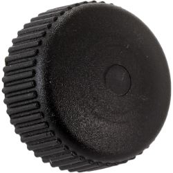 K&M Rändelschraube M6x12 schwarz