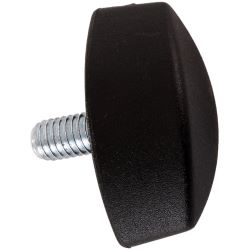K&M Klemmschraube M6x10 groß schwarz
