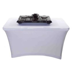 Scrim King Tisch Cover 120 cm weiß