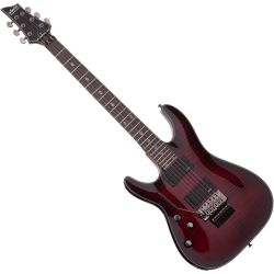 Schecter Damien Elite 6 FR LH Crimson Red E-Gitarre