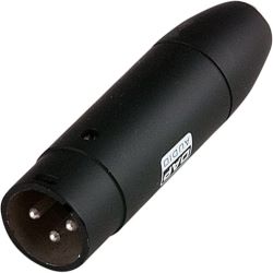 DAP-Audio Adapter XLR male Mini XLR male 4pol.