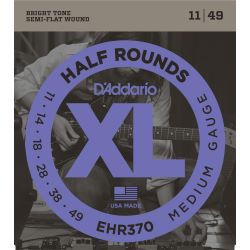 Daddario EHR 370 Half Rounds - Medium 011-049