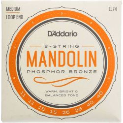 Daddario EJ74 Phosphor Bronze Mandolinen Saiten 011-040