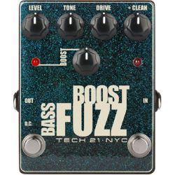 Tech 21 Metallic-Series Bass Boost Fuzz