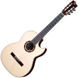 Aranjuez Terra Nueva 4/4 Konzertgitarre mit Tonabnehmer und Cutaway