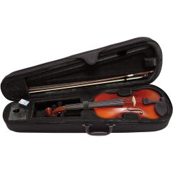 Gewa-Pure Violingarnitur EW 1/2 Spielfertig, Ebenholzgarnitur