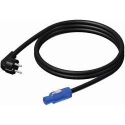 Adam Hall CAB 442 Netzkabel Powercon auf Schuko 1,5m