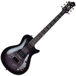 Hagstrom UltraSwede Cosmic Black Burst E-Gitarre