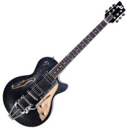 Duesenberg Starplayer TV Black Sparkle E-Gitarre inkl. Koffer