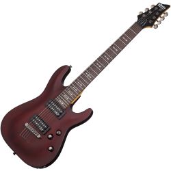Schecter Omen 7 Walnut Satin