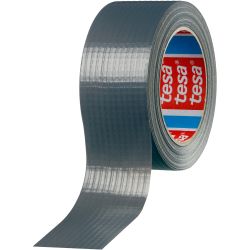 tesa 4610 Gaffa Tape Duct Tape BASIC 50mm silber-matt 50m