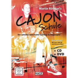 Hage - Martin Röttger's Cajon Schule m. CD und DVD