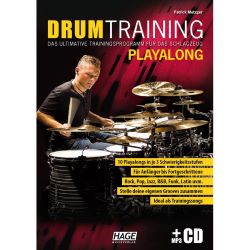 Hage - Drum Training Playalong mit MP3-CD