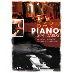Hage - Bar Piano Standards mit 2 CDs