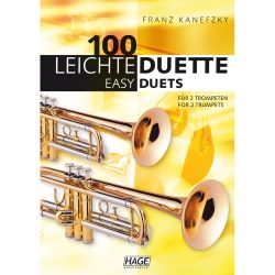 Hage - 100 leichte Duette für 2 Trompeten (Neuauflage)