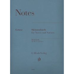 Henle - Notes Skizzenbuch für Noten und Notizen