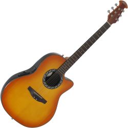 Ovation AB24-HB Balladeer Mid Cutaway Honey Burst