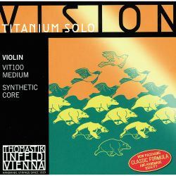 Thomastik Vision Titanium Solo VIT100 Violinen Saitensatz 4/4