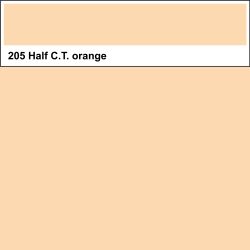 Lee Farbfolie 205 Half C.T. Orange 50cm x 122cm