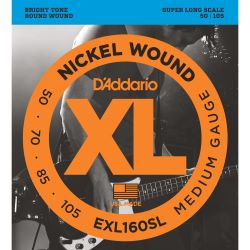 Daddario EXL160SL E-Bass Saiten Super Long Scale