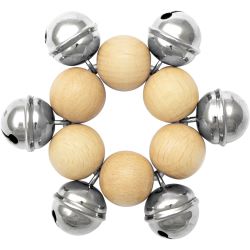 Rohema Schellenarmband Holz