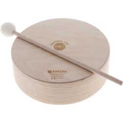 Rohema 61593 Holztamburin 18cm inkl. Schlägel