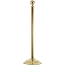 VIP Absperrsäule goldfarben mit Kugel B-Ware