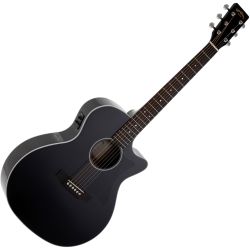 Sigma GMC-1STE-BK Westerngitarre Schwarz