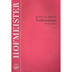 Hofmeister 'Russische und ungarische Volksweisen' für Akkordeon