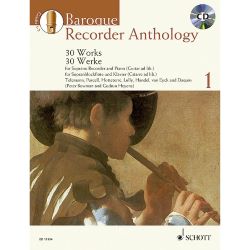 Schott 'Baroque Recorder Anthology Vol. 1'  mit CD