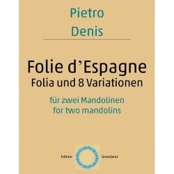 Verlag Grenzland 'Folie D'Espagne' für 2 Mandolinen