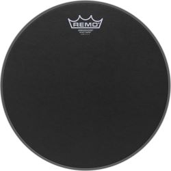 Remo 12 Zoll Ambassador Black Suede