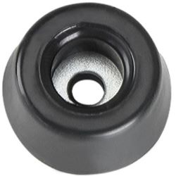 Adam Hall 4903 Gummifuß, 20 x 9 mm, schwarz