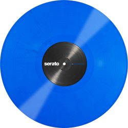 Serato Single Performance Control Vinyl Blau
