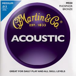 Martin Guitars M550 (013-056) Phosphor Bronze