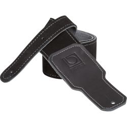 Boss BSS-25-BLK Gitarrengurt Wildleder schwarz 6 cm breit