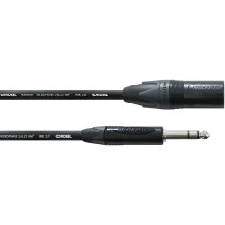 Cordial Klinke 6,3mm sym. male / XLR male CPM 5 MV