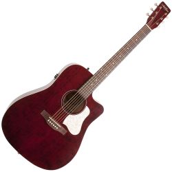 Art & Lutherie Americana Tennessee Red CW QIT Westerngitarre