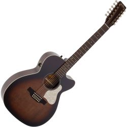 Art & Lutherie Legacy 12 Bourbon Burst CW QIT 12-Saitige Westerngitarre
