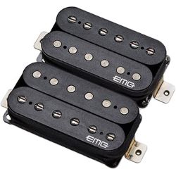 EMG Tonabnehmer Retro Active Super 77-F Set Black