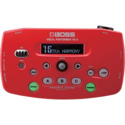 Boss VE-5 Vocal Performer Red