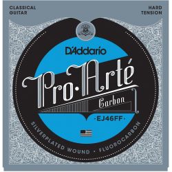 Daddario EJ46FF Carbon Hard Tension Saiten für Konzertgitarre