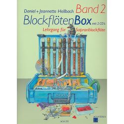 Acanthus Music 'Blockflötenbox Band 2 (+2 CD's)' für Sopranblockflöte