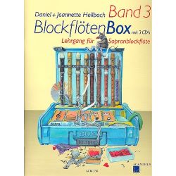 Acanthus Music 'Blockflötenbox Band 3 (+3 CD's)' für Sopranblockflöte