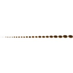 Gewa Polster Komplettsatz Tenor-Saxophon 25 Stk. Leder braun