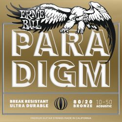Ernie Ball EB2090 Paradigm Akustik 80/20 Bronze Saiten 010-050