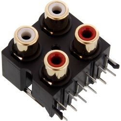 Vestax PMC 05 PRO IV Cinchbuchsen Block 4pol