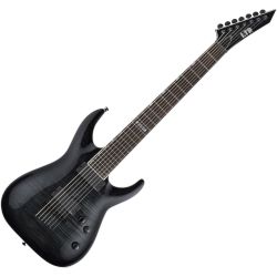 ESP Ltd MH-417 B FM STBLKSB 7-String E-Gitarre